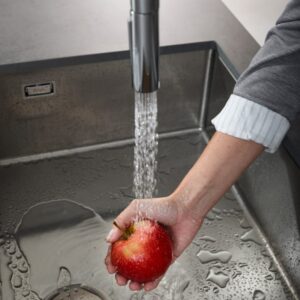 Hansgrohe Aquno Select M81 keukenkraan, uittrekbaar, draaibaar chroom - Afbeelding 6