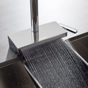Hansgrohe Aquno Select M81 keukenkraan, uittrekbaar, draaibaar chroom - Afbeelding 8