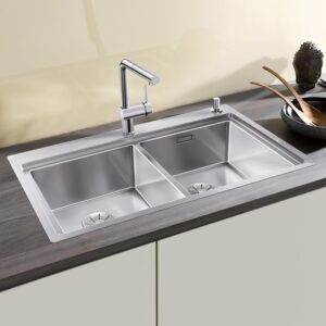 Blanco Divon keukenspoelbak mat RVS