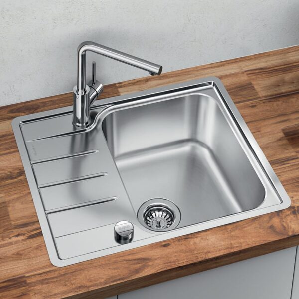 Blanco Lemis keukenspoelbak mat RVS