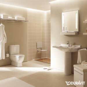 Duravit Starck 3 toiletbril met softclose-mechanisme en afneembaar, wit - Afbeelding 6