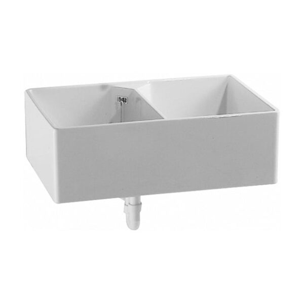 Geberit City keukenspoelbak wit