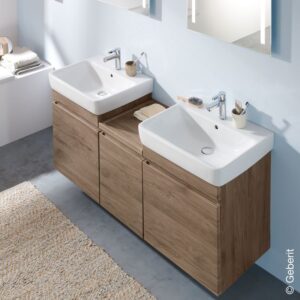 Geberit Renova Plan New wandwastafel wit - Afbeelding 3