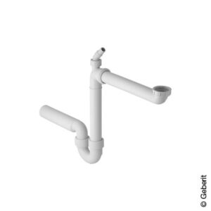 Geberit gootsteenafvoer (ruimtebesparend model) buisdiameter 50 mm