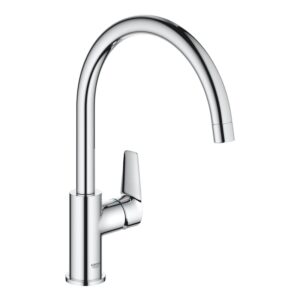 Grohe BauEdge keukenkraan, draaibaar chroom - Afbeelding 3