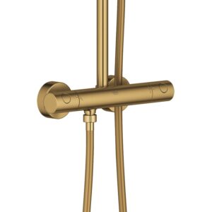 Grohe Euphoria douchesysteem, geborstelde coole zonsopgangthermostaat - Afbeelding 3