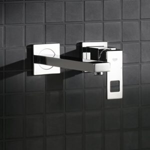 Grohe Eurocube wastafelmengkraan chroom