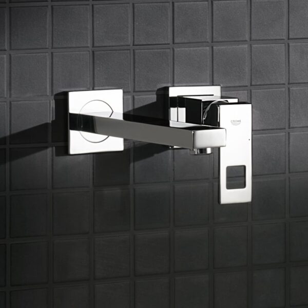 Grohe Eurocube wastafelmengkraan chroom