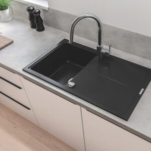 Grohe Get keukenkraan, uitschuifbaar, draaibaar chroom - Afbeelding 4