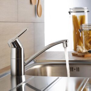 Grohe Get keukenkraan, draaibaar chroom