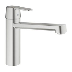 Grohe Get keukenkraan, draaibaar supersteel