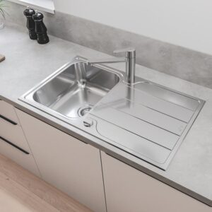 Grohe Get keukenkraan, draaibaar supersteel - Afbeelding 4
