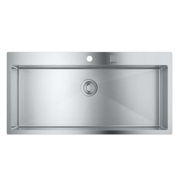 Grohe K800 spoelbak mat roestvrij staal