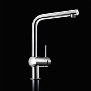 Grohe Minta keukenkraan, uitschuifbaar, draaibaar chroom - Afbeelding 3