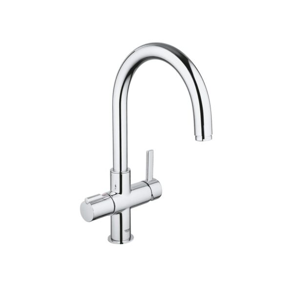 Grohe Red keukenkraan, draaibaar chroom