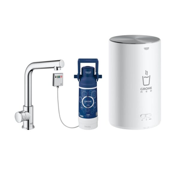 Grohe Red keukenkraan, draaibaar chroom