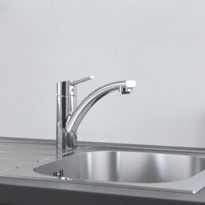 Grohe Swift keukenkraan, draaibaar chroom