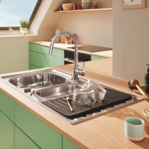 Grohe universeel afdruiprek zwart - Afbeelding 3