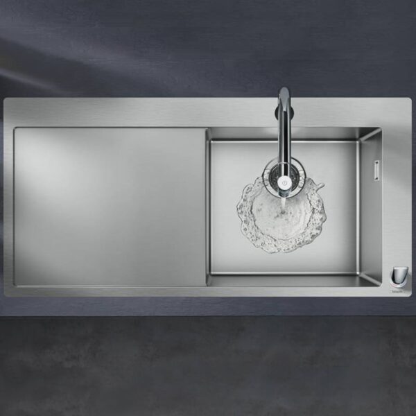 hansgrohe C71 keukenspoelbak 450 met afdruipvlak chroom