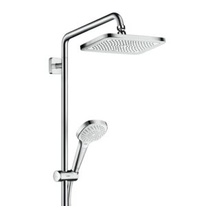 hansgrohe Croma E douchesysteem, thermostaat met EcoSmart, chroom - Afbeelding 5