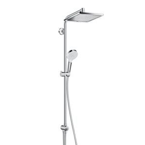 hansgrohe Crometta E douchesysteem met EcoSmart, chroom
