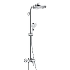 hansgrohe Crometta S douchesysteem, ééngreepsmengkraan chroom
