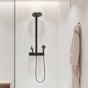 hansgrohe Pulsify S douchesysteem, thermostaat mat zwart