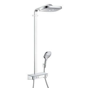 hansgrohe Raindance Select E douchesysteem, thermostaat chroom - Afbeelding 3