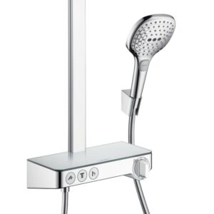 hansgrohe Raindance Select E douchesysteem, thermostaat chroom - Afbeelding 5