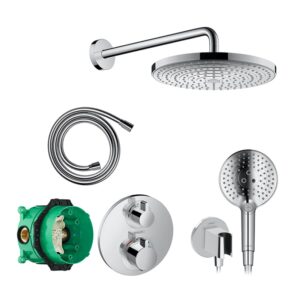 hansgrohe Raindance Select S douchesysteem, thermostaat chroom