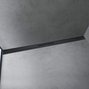 hansgrohe RainDrain Flex afdekking voor douchegoot inkortbaar, met wandaansluiting, matzwart
