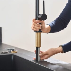 hansgrohe Talis M54 keukenkraan, draaibaar matzwart - Afbeelding 3