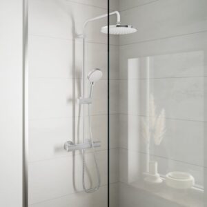 hansgrohe Vernis Blend douchesysteem, thermostaat met EcoSmart, chroom