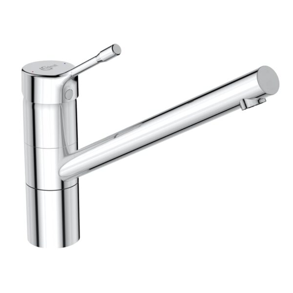 Ideal Standard CERALOOK keukenkraan, draaibaar met Eco, chroom