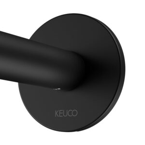 Keuco Plan Blue wastafelmengkraan, mat zwart - Afbeelding 6
