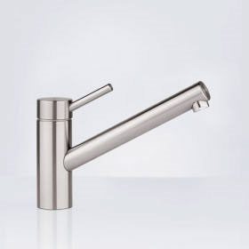 KWC Inox keukenkraan, draaibaar geborsteld RVS