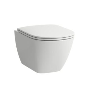 LAUFEN LUA wandtoilet met toiletbril met CleanCoat (LCC), wit - Afbeelding 6