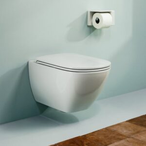 LAUFEN LUA wandtoilet met toiletbril met CleanCoat (LCC), wit - Afbeelding 4