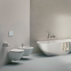 LAUFEN LUA wandtoilet met toiletbril met CleanCoat (LCC), wit - Afbeelding 5