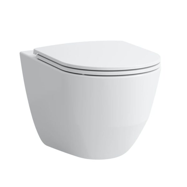 LAUFEN Pro wandtoilet Comfort met CleanCoat (LCC), wit