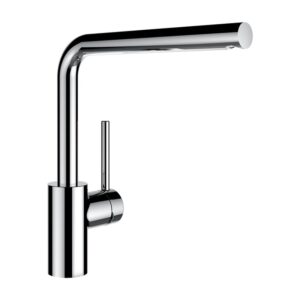 LAUFEN Twinplus keukenkraan, draaibaar chroom