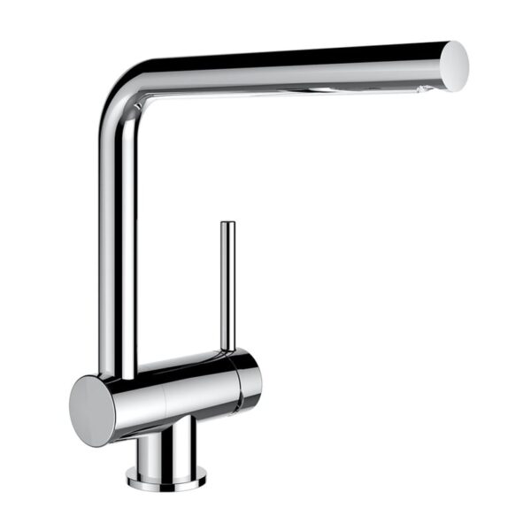 LAUFEN Twinplus keukenkraan, draaibaar, voor montage voor een raam, chroom