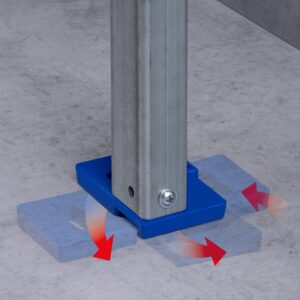 neeos VWTB voorwandelement voor opbouw bad-/douchekranen H: 112 cm - Afbeelding 5
