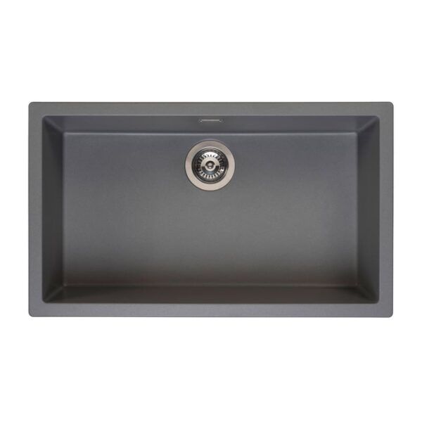 Reginox Amsterdam keukenspoelbak grijs metallic