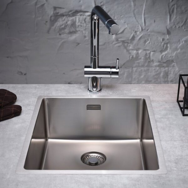 Reginox New York keukenspoelbak mat RVS
