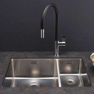 Reginox New York keukenspoelbak mat RVS