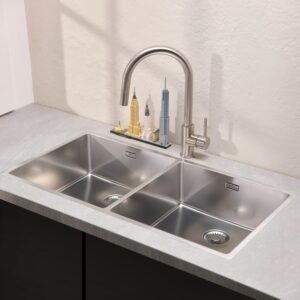 Reginox New York keukenspoelbak mat RVS