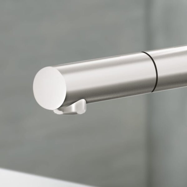 Villeroy & Boch Como Douche handdouche voor lagedruk ééngreeps wastafelmengkraan RVS geborsteld