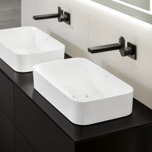 Villeroy & Boch Finion opzetwastafel met CeramicPlus, wit - Afbeelding 4