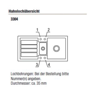 Villeroy & Boch Flavia 60 keukenspoelbak wit alpine hoogglans - Afbeelding 3